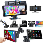 10.26" Touchscreen Wireless CarPlay Android Auto Dual Camera Car Stereo