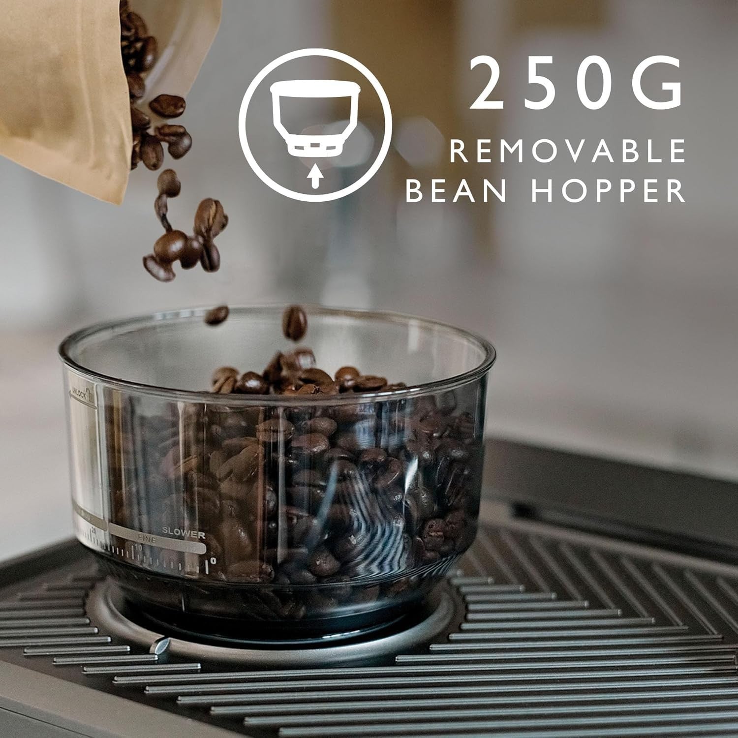 Professional Espresso Machine Dual Boiler | Built-In Grinder, 20-Bar, 2.8L Tank