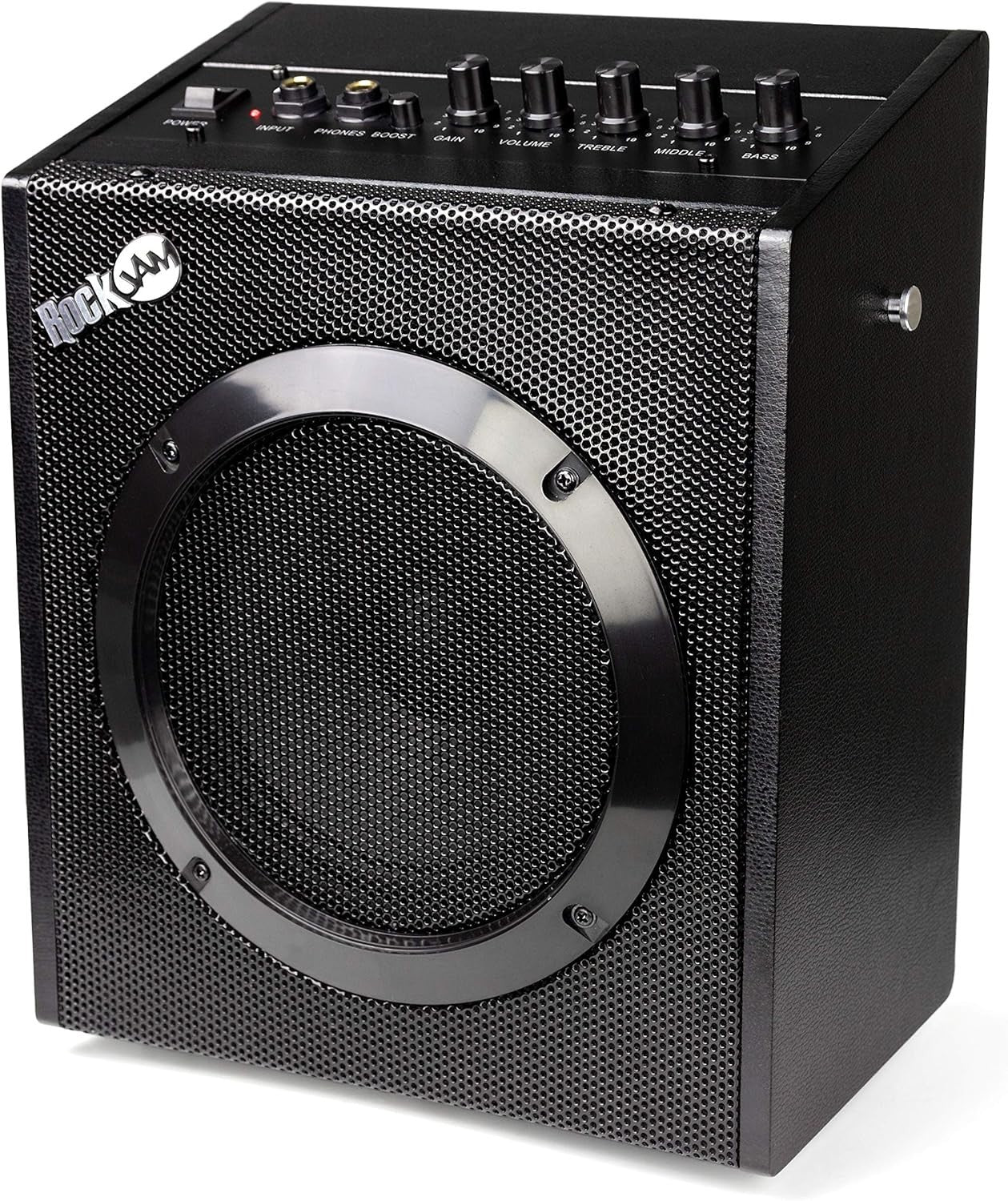 20W Electric Guitar Amp Overdrive Gain 3-Band EQ Headphone Output