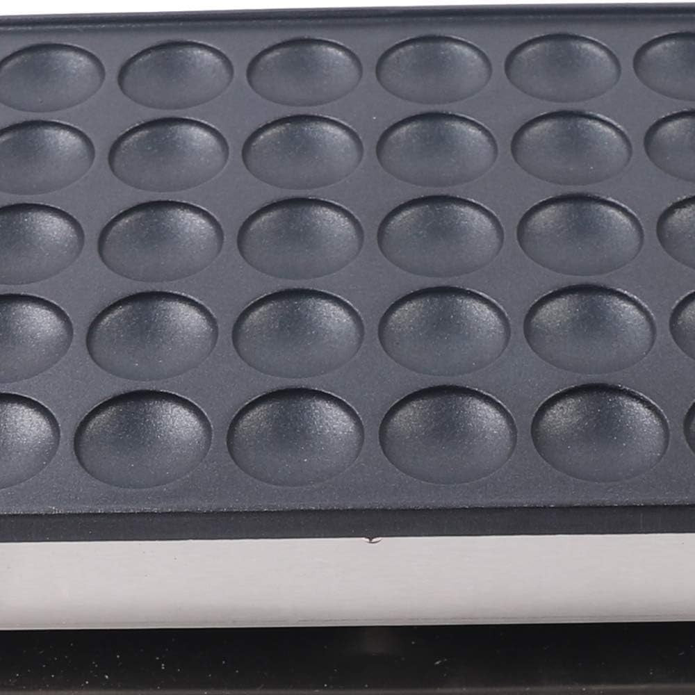 Commercial Mini Dutch Pancake Maker 50pcs Nonstick Electric 50–300°C Iron Pan