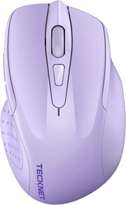 Silent Bluetooth Wireless Mouse 4800 DPI Ergonomic 6 Button Laptop PC