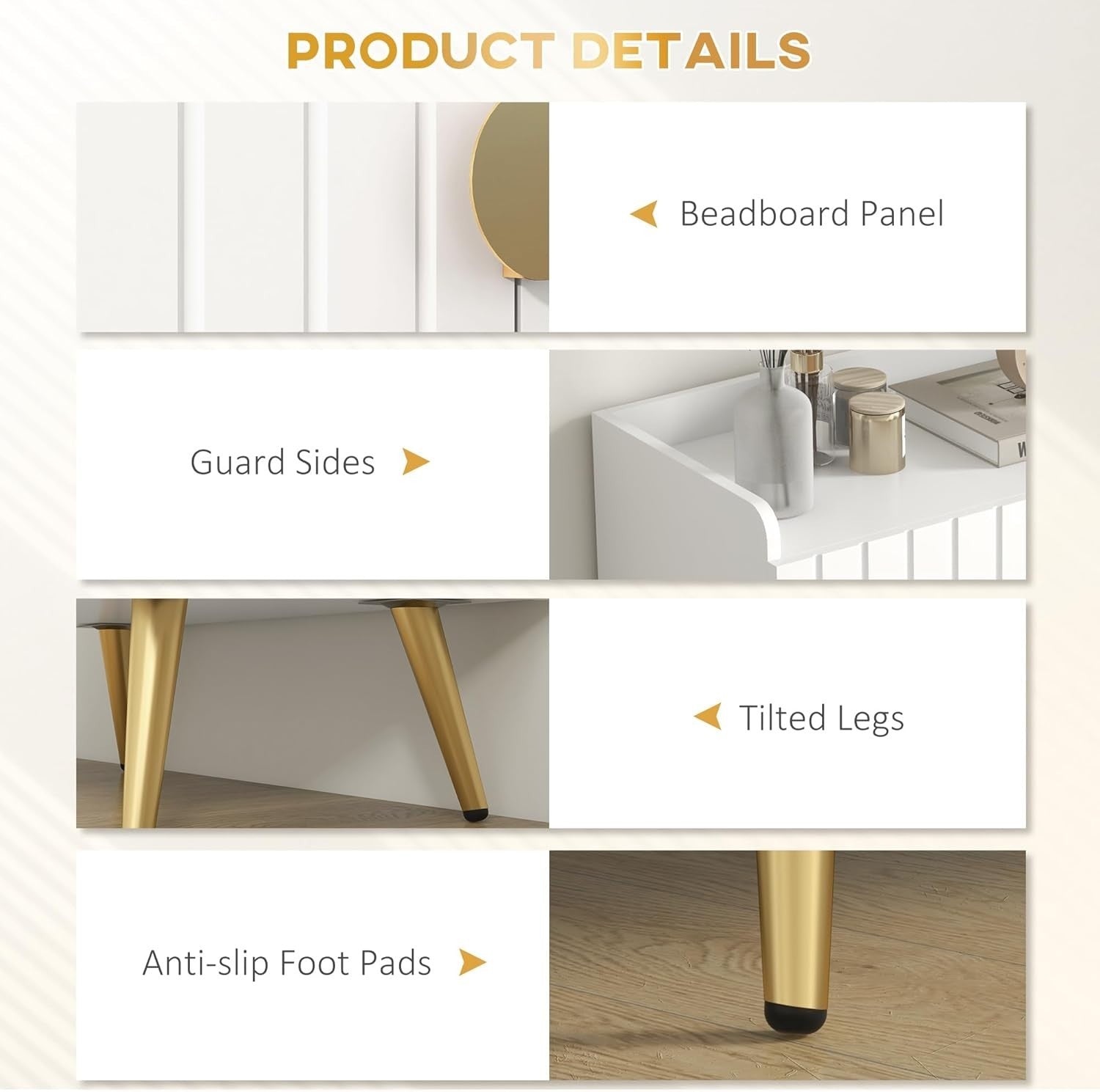 Modern 15-Pair Shoe Cabinet with Adjustable Shelves & Storage, 100x60x33cm White