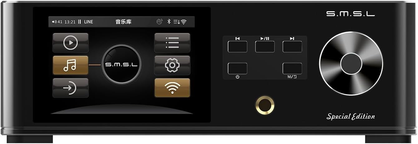 HiFi Network Audio Player DAC DSD Balanced Preamp WiFi AirPlay DLNA 7.1