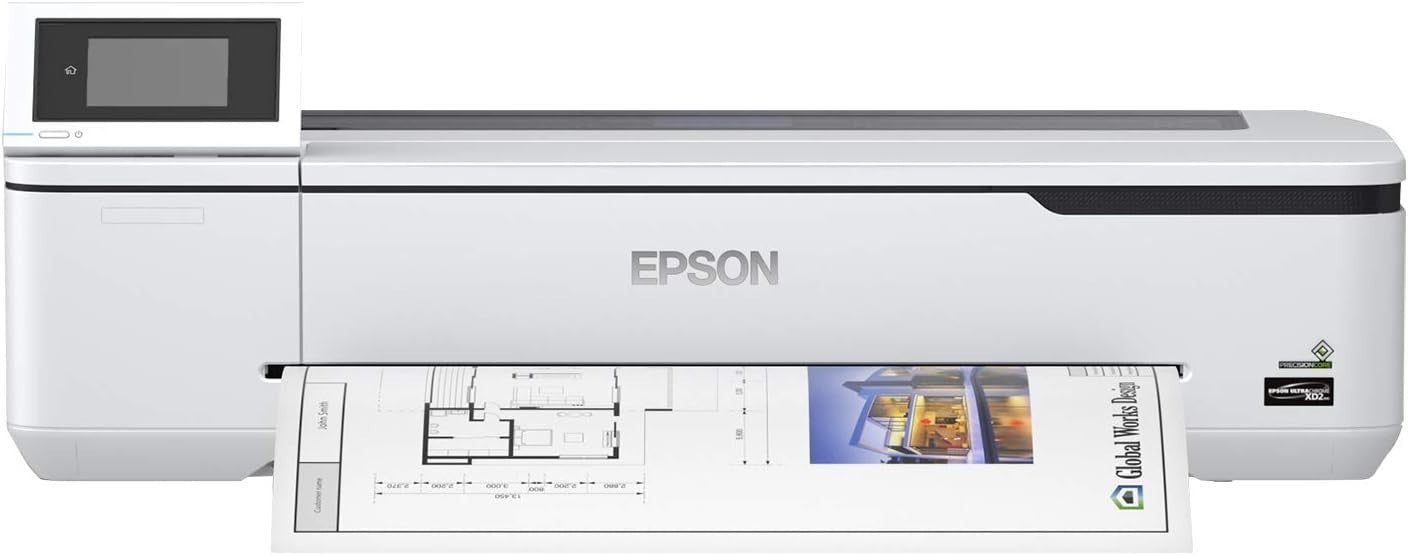 Black A1 Large Format Inkjet Printer WiFi Ethernet CAD Poster Output