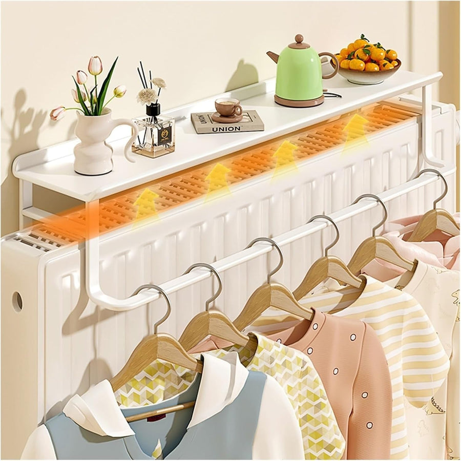 Radiator Topper Shelf 40cm Metal Plant Rack Indoor Storage & Decor