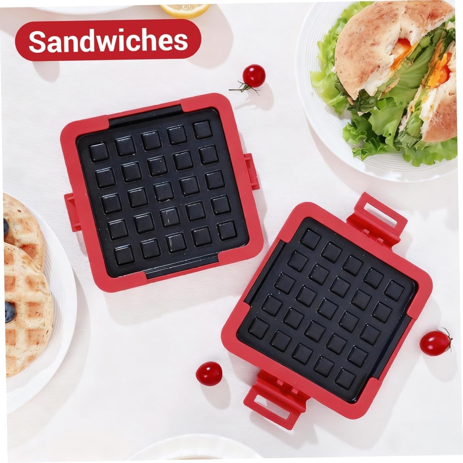 Microwave Toastie Maker Double-Sided Non-Stick Quick Sandwich Cooker