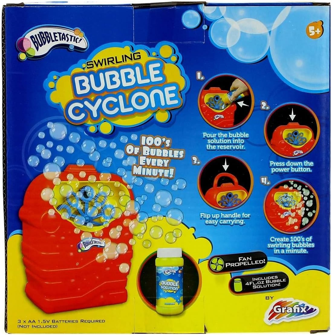 Automatic Bubble Machine for Kids Continuous Bubble Blower Toy