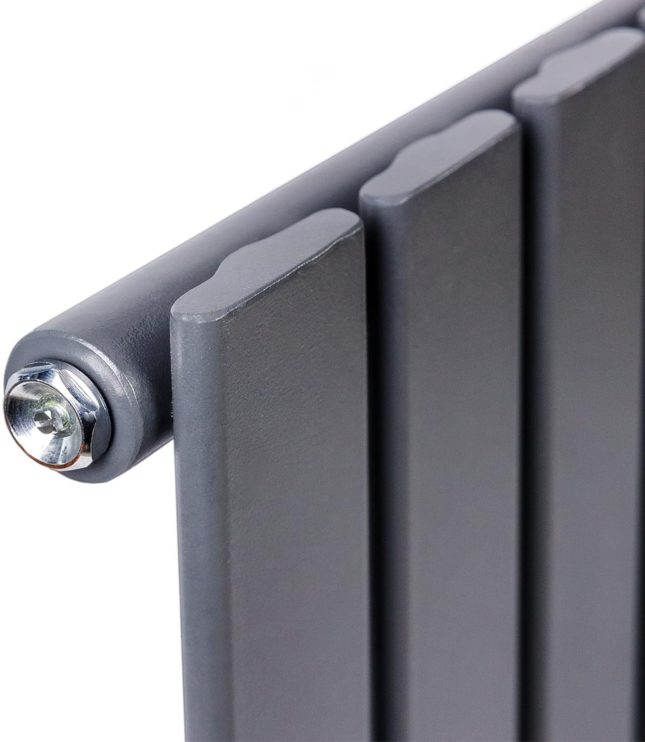 Designer Flat Panel Radiator 1800x272mm Anthracite Modern Wall Heater