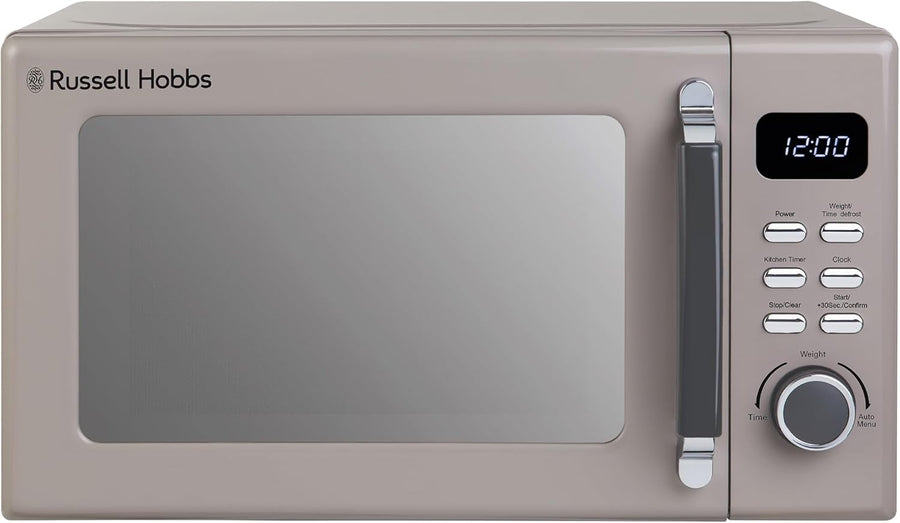 Hobbs 20L Digital Microwave 800W Mirror 8 Auto Cook Settings