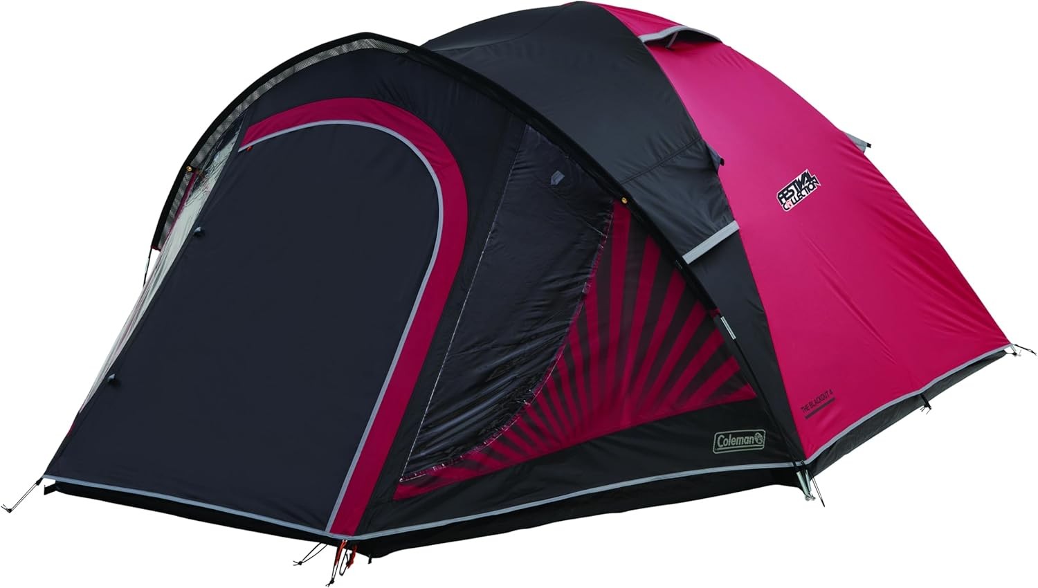 3-4 Man Blackout Festival Camping Tent 100% Waterproof Dome