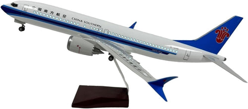 Large Scale Model Plane w/ Voice-Activated Lights & Display Stand | Gift