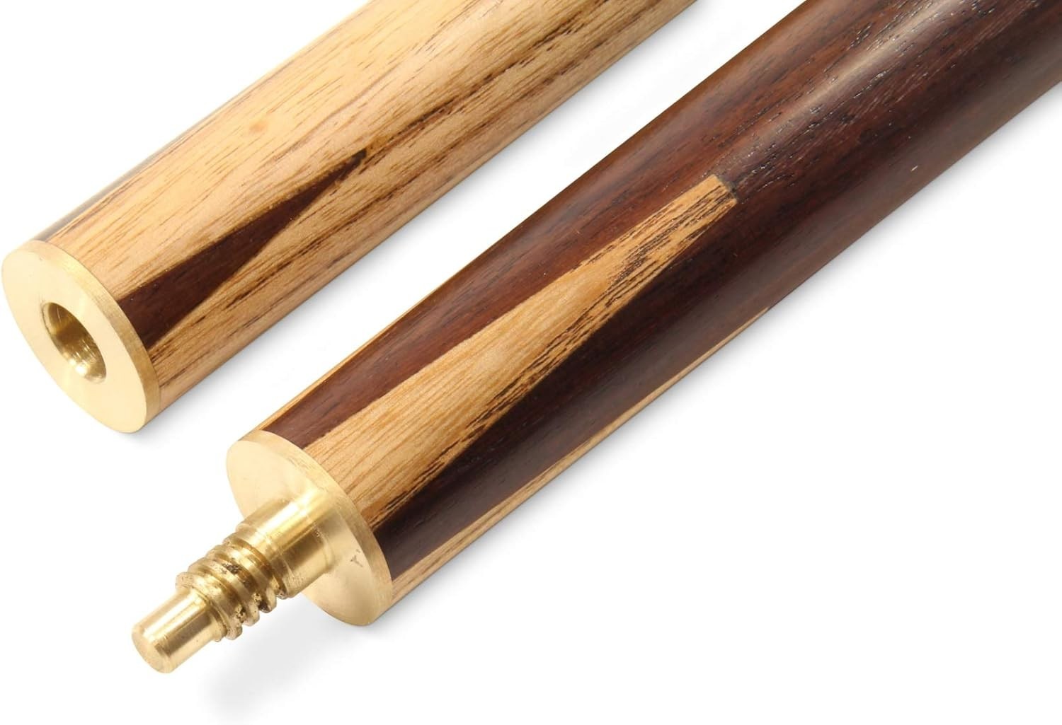 57” English Pool Cue 3/4 Joint Ash Shaft 8.5mm Tip Mini Extension