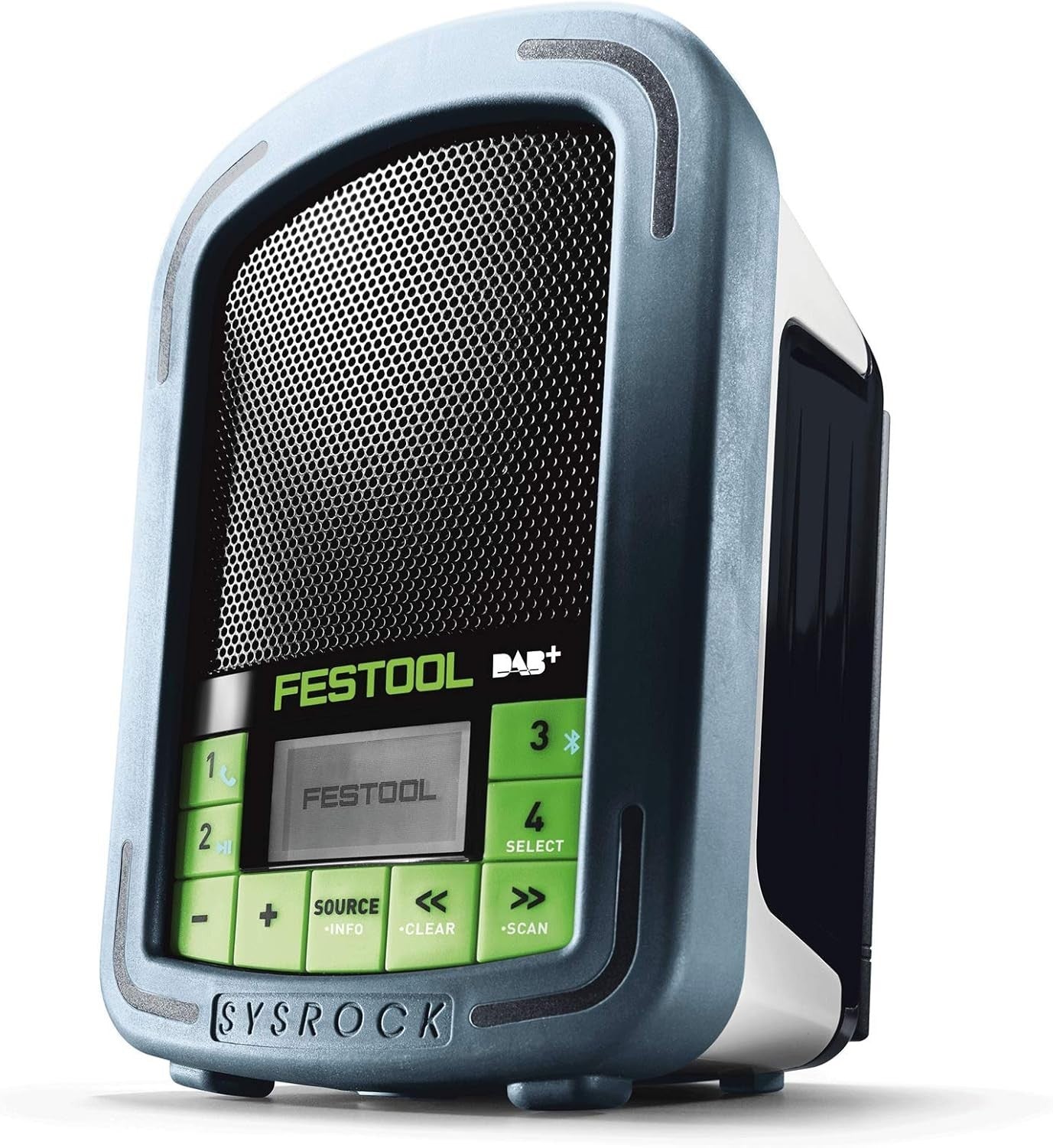 Compact DAB+ FM Site Radio Bluetooth Aux-in 240V Multi-Colour