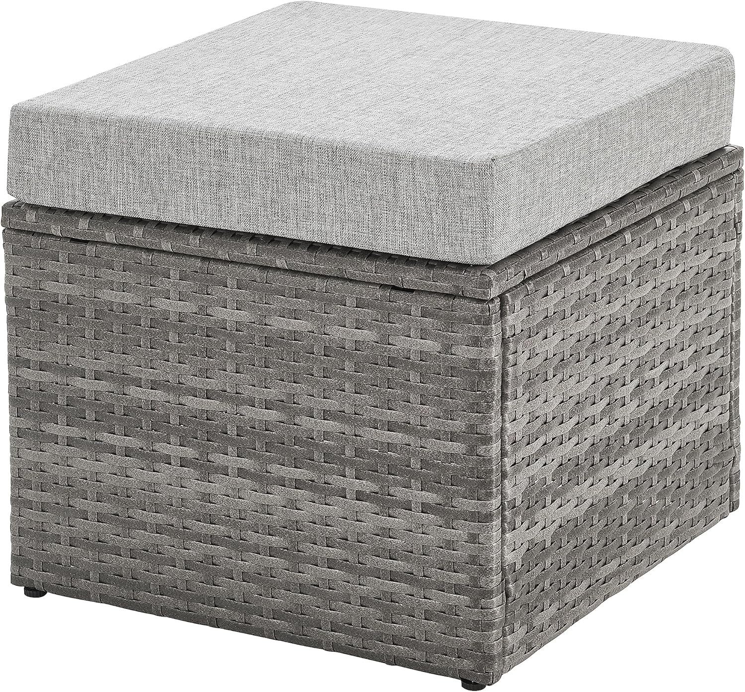 Outdoor 9-Seater Rattan Corner Sofa Set | Weatherproof Cushioned Garden Lounge