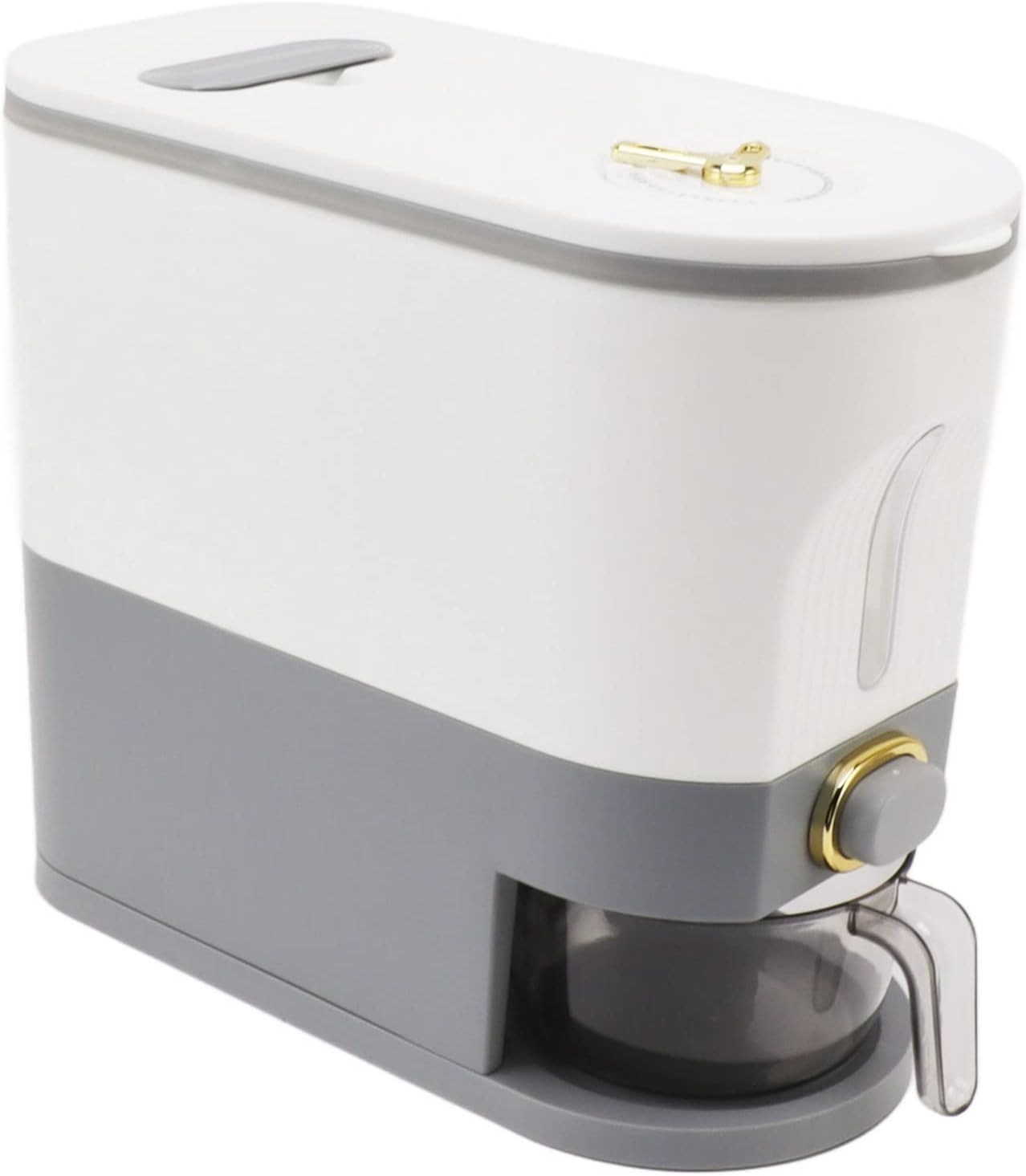 Airtight Rice Dispenser Box Large Capacity Grain Storage Container
