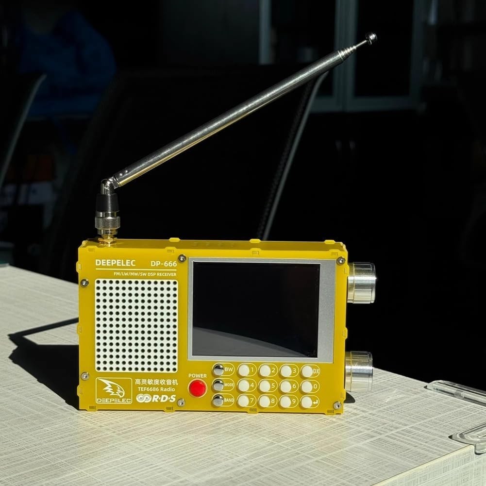 High Sensitivity TEF6686 Full Band FM AM SW Radio Portable 5000mAh