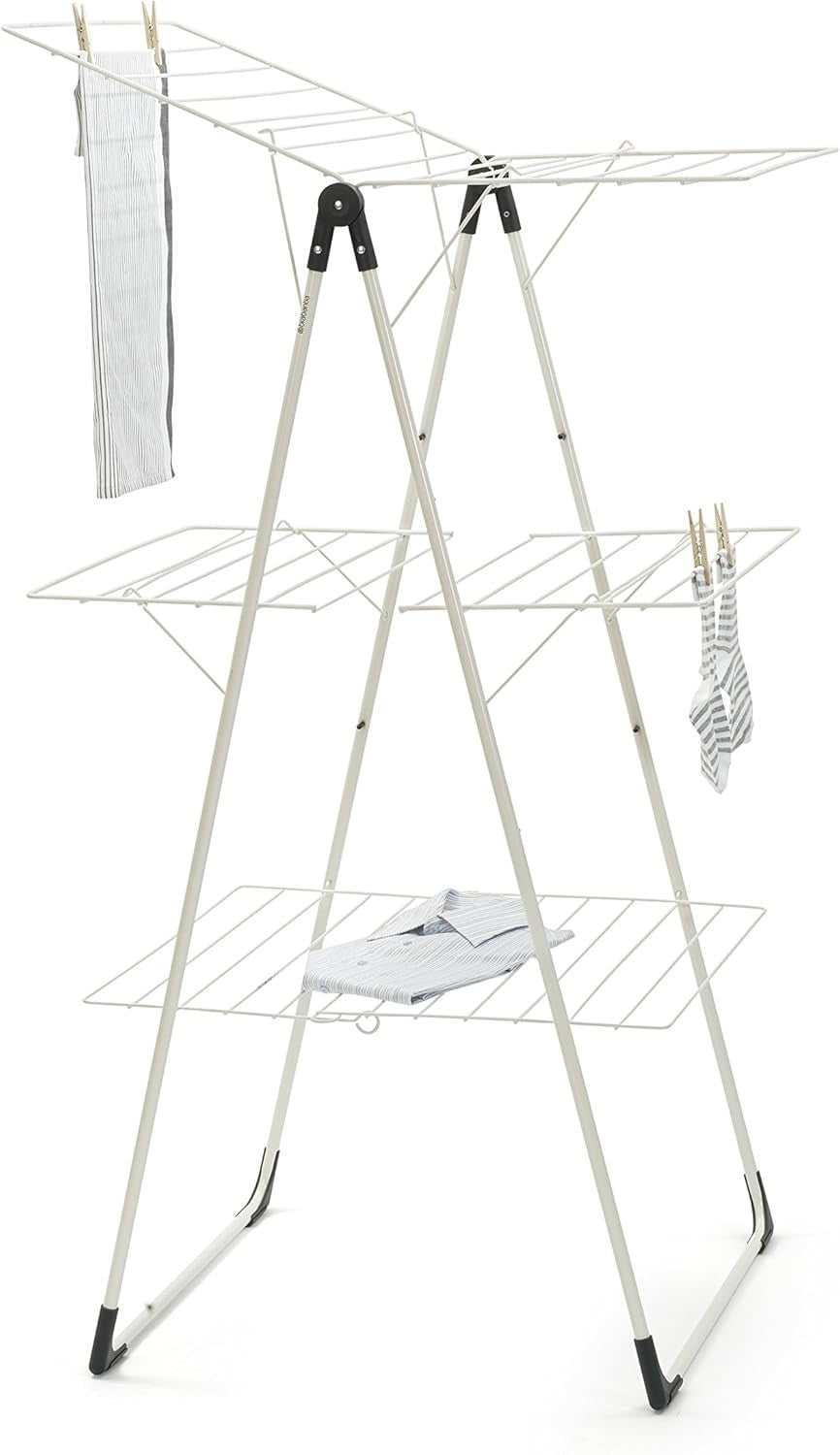 Tower Clothes Airer 23m Drying Rack Folding Indoor Laundry Space Saving
