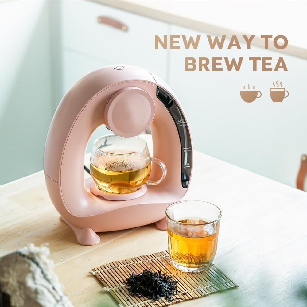 Compact Single-Serve Coffee Maker Ground Filter Brewer Fast Extraction Quiet