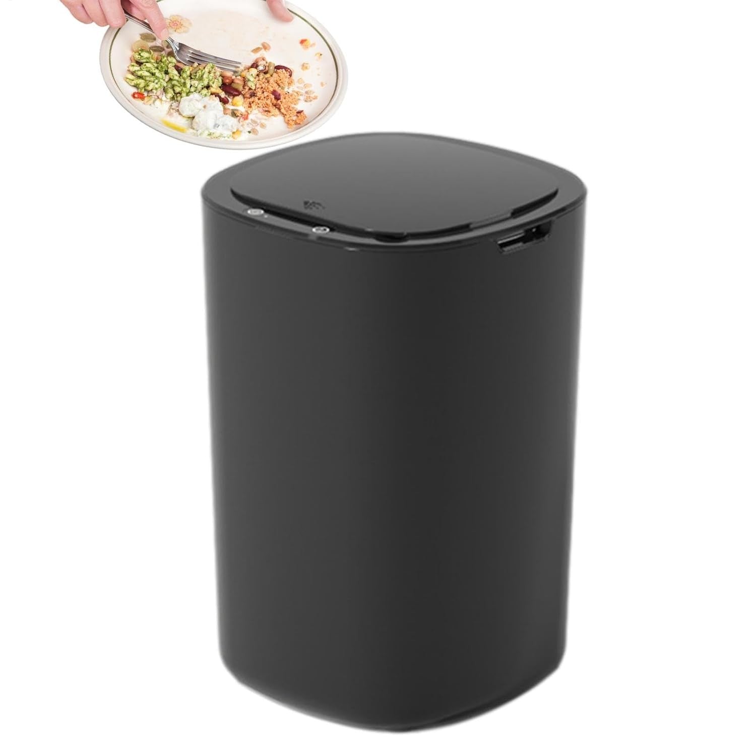 12L Motion Sensor Trash Can Touchless Kitchen Bathroom