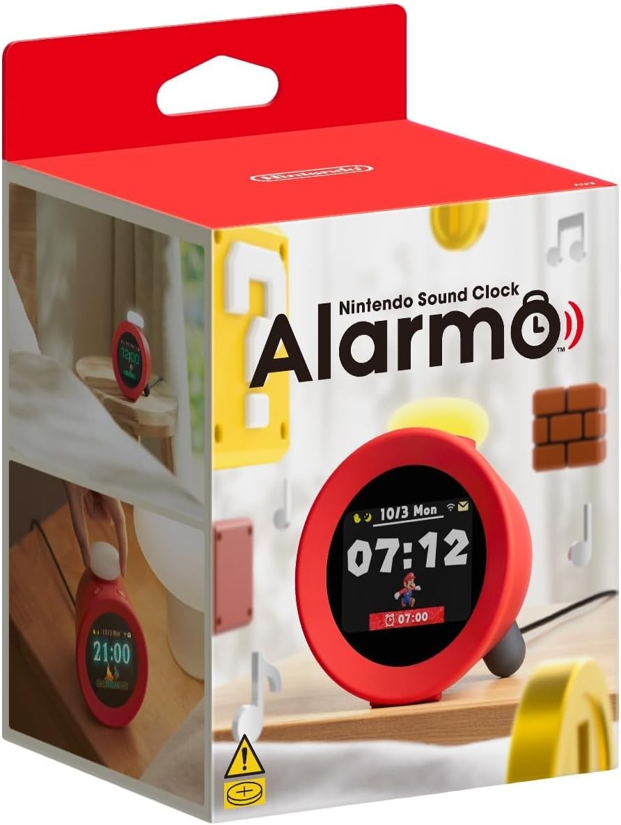 Interactive Game Sound Alarm Clock Digital Bedside Display Motion Sensor