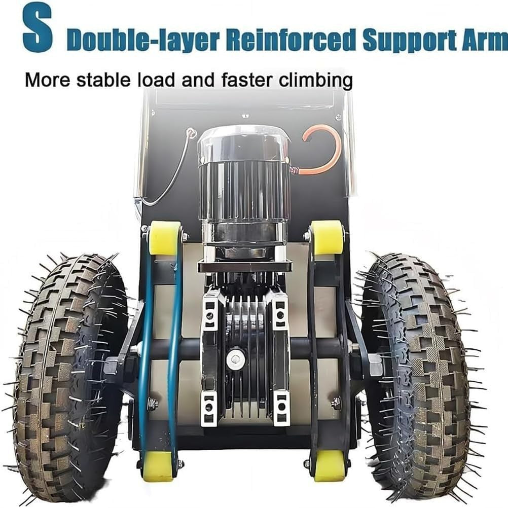 Electric Stair Climber Sack Truck w/ 400kg Load, Brushless Motor