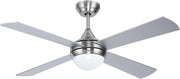 Ovlaim 122cm Ceiling Fan with Light, Silent DC Motor, 6 Speeds, Remote Control