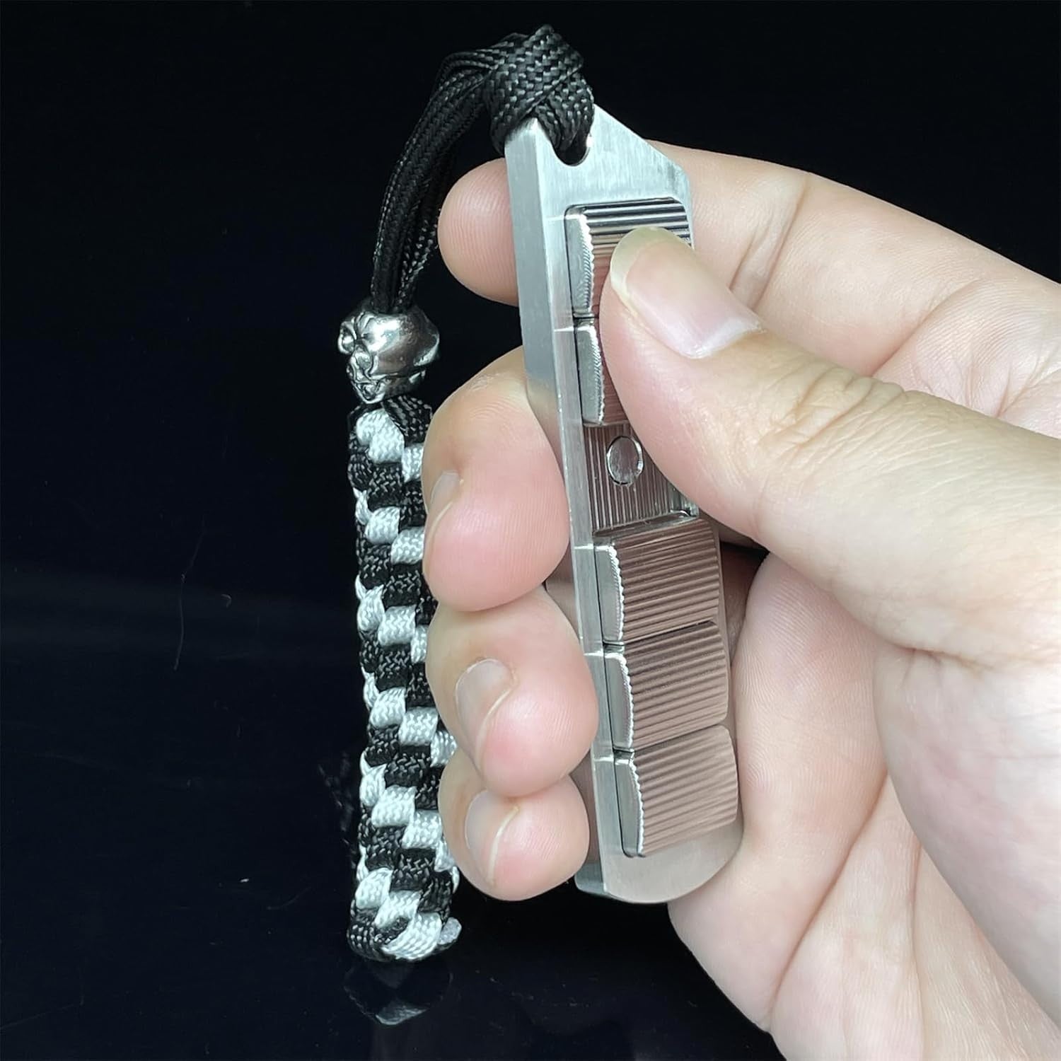 Metal Pea Pod Fidget Slider Stainless Steel EDC Stress Relief Toy