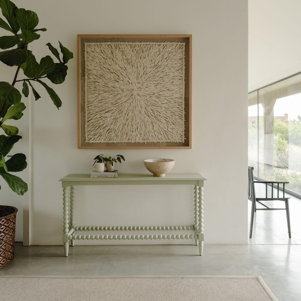 Slim Bobbin Console Table for Hallways & Living Rooms | Large 34x142x76cm
