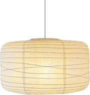 White Paper Doughnut Lampshade 43cm Japanese Foldable Ceiling Light