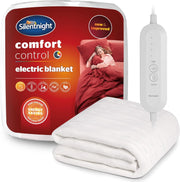 Electric Heated Underblanket King Bed Fast Heat 4 Settings Washable 137x165cm