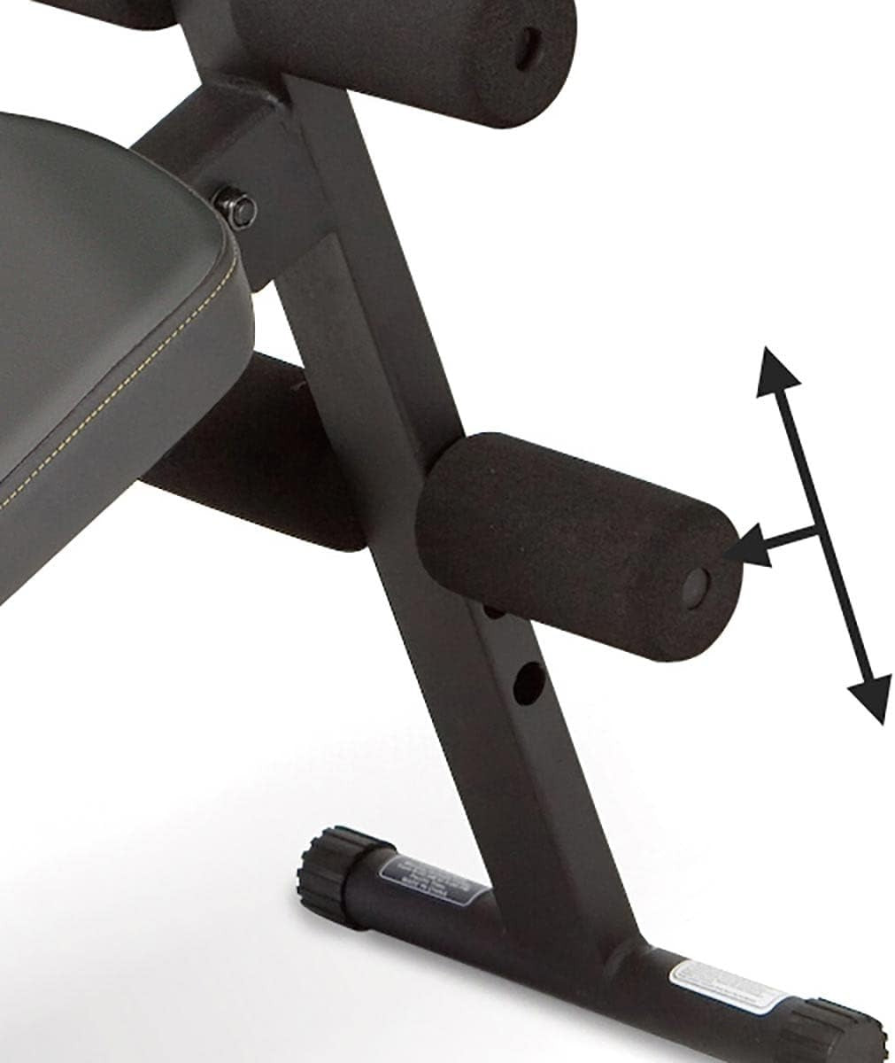 Fixed Decline Ab Bench Core Trainer 20° Slanted Home Workout