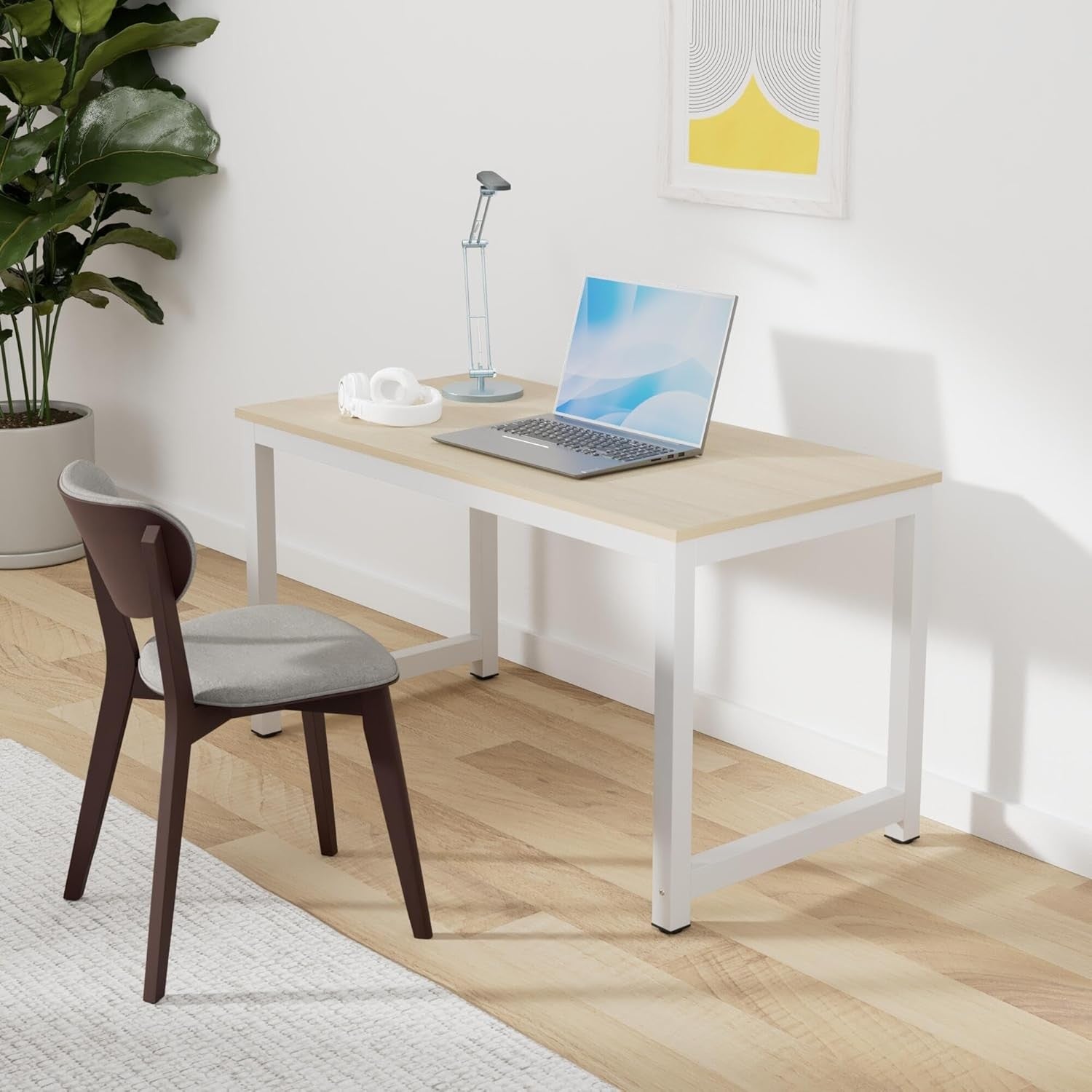 Large Computer Desk 120cm Home Office Table PC Laptop Study Workstation