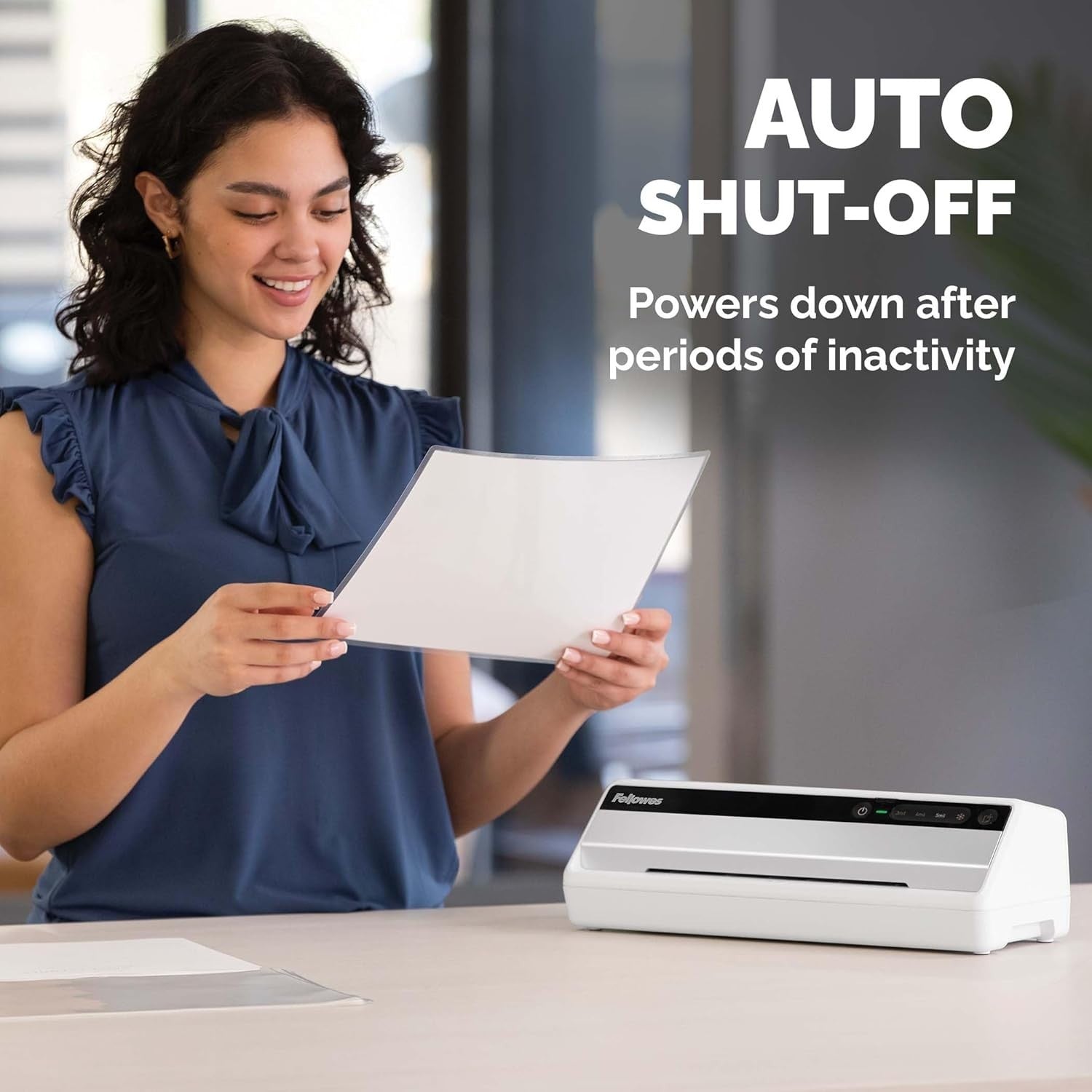 A4 Office Laminator 60s Warm Up Jam Release Auto Shut Off 80–125 Mic