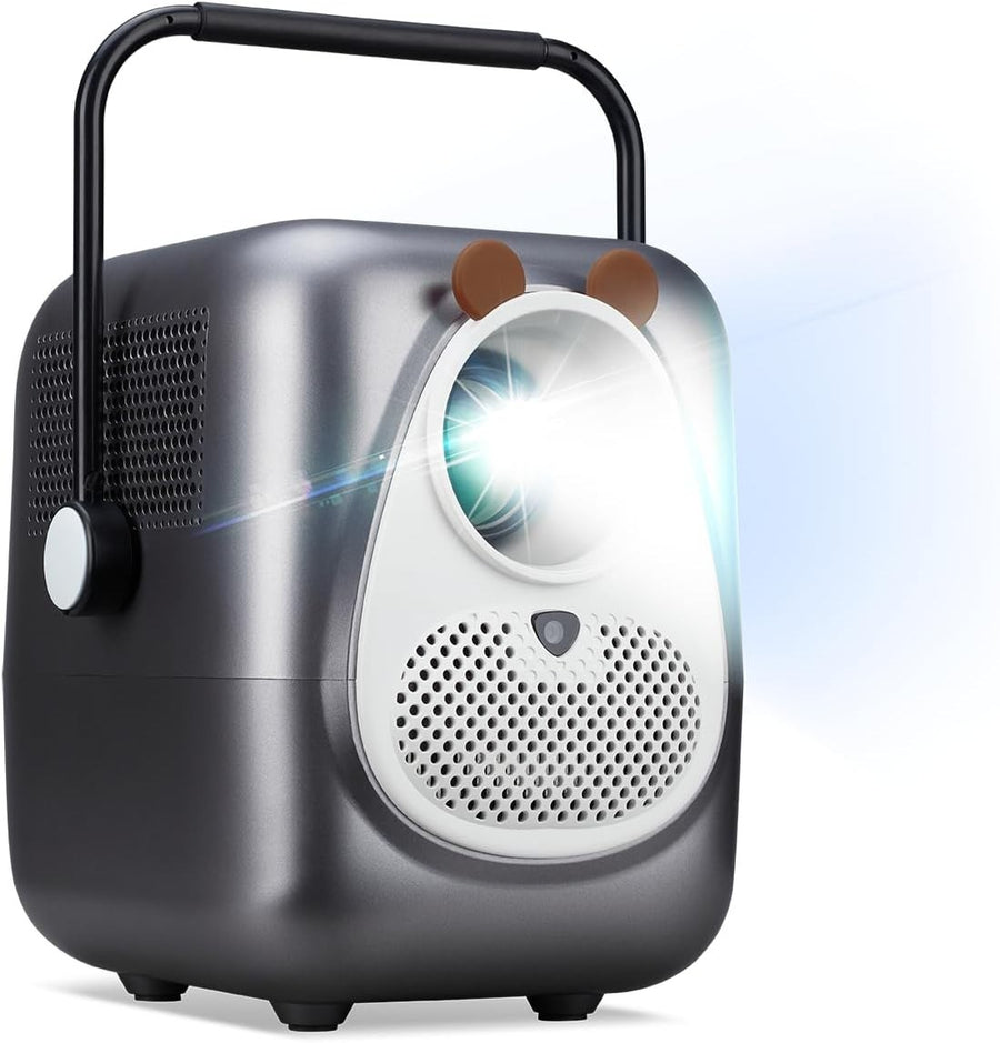Portable 1080P Full HD LED Projector WiFi HDMI Keystone Home Cinema