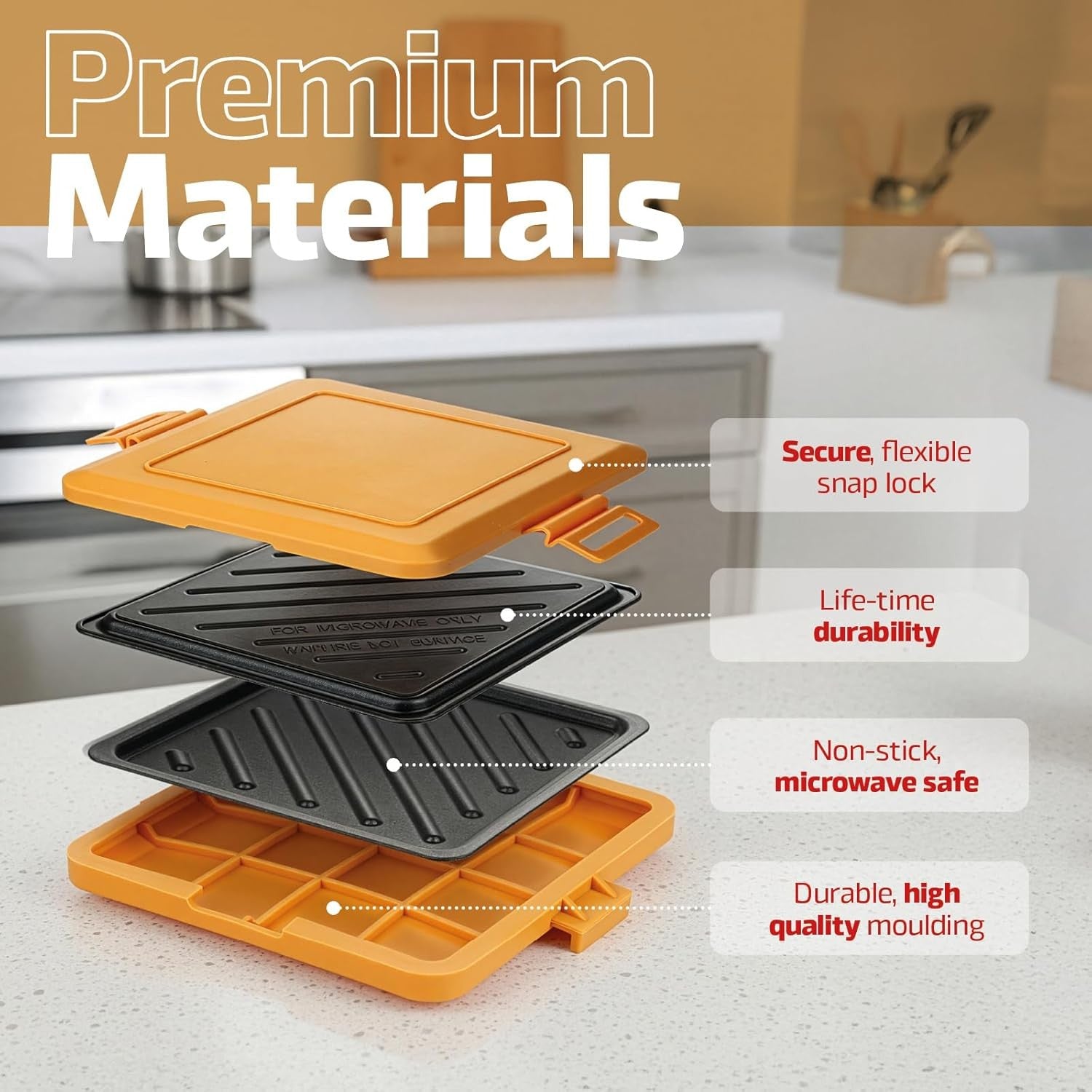 Microwave Toastie Maker Non Stick Sandwich Grill