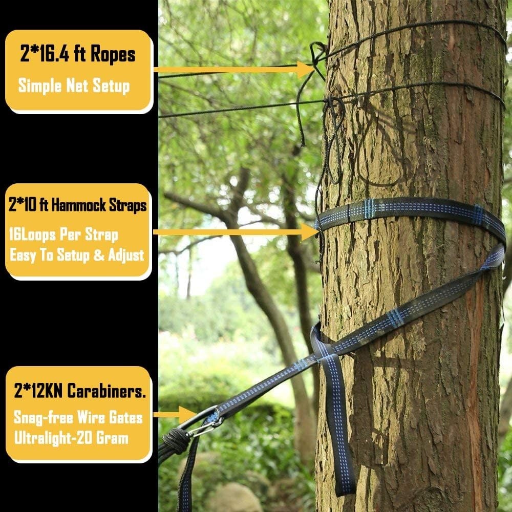 Camping Hammock with Mosquito Net | Double Outdoor Hammock Tent