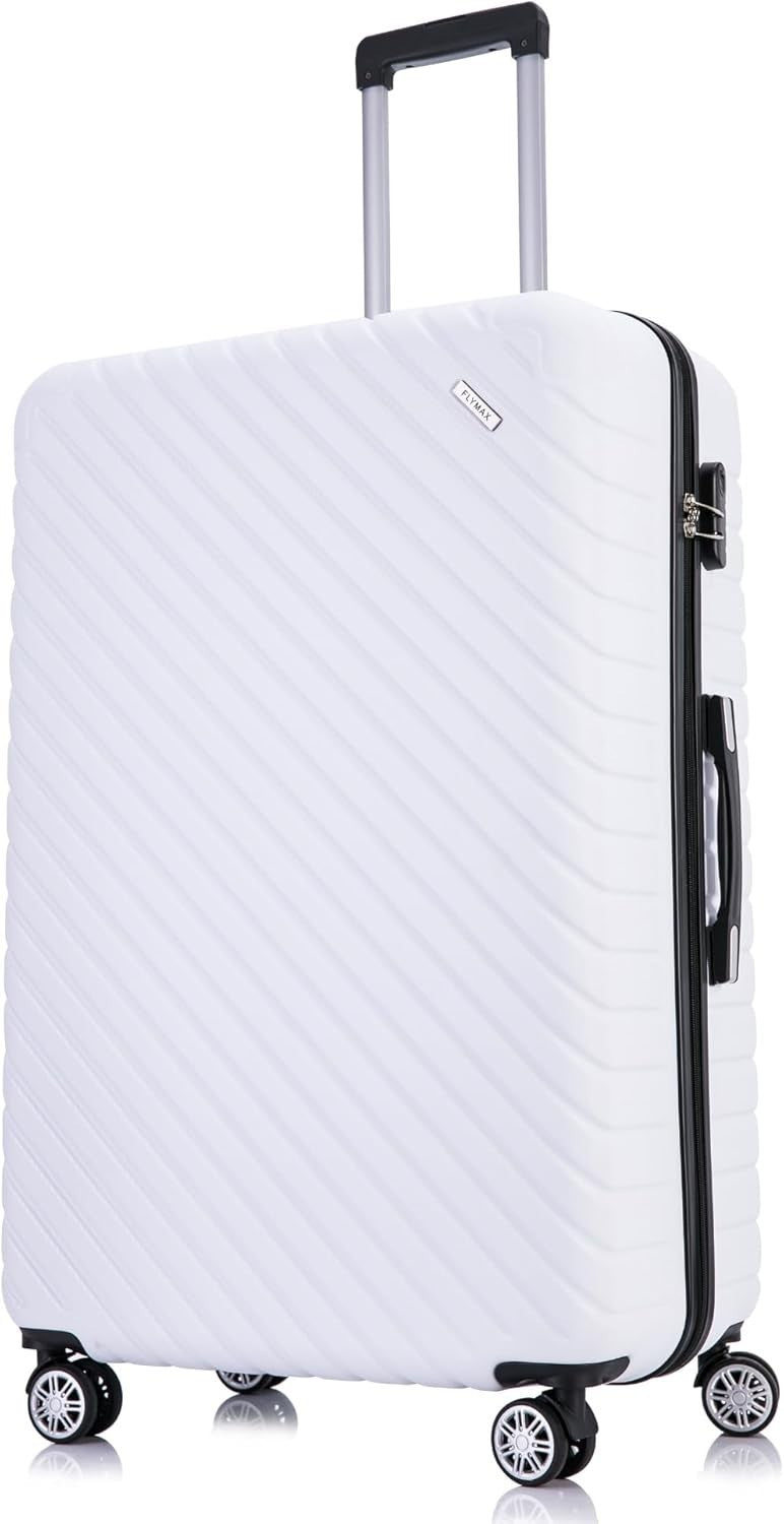 Extra Large 32'' Hold Luggage ABS Hard Shell Lightweight 4 Wheel 125L