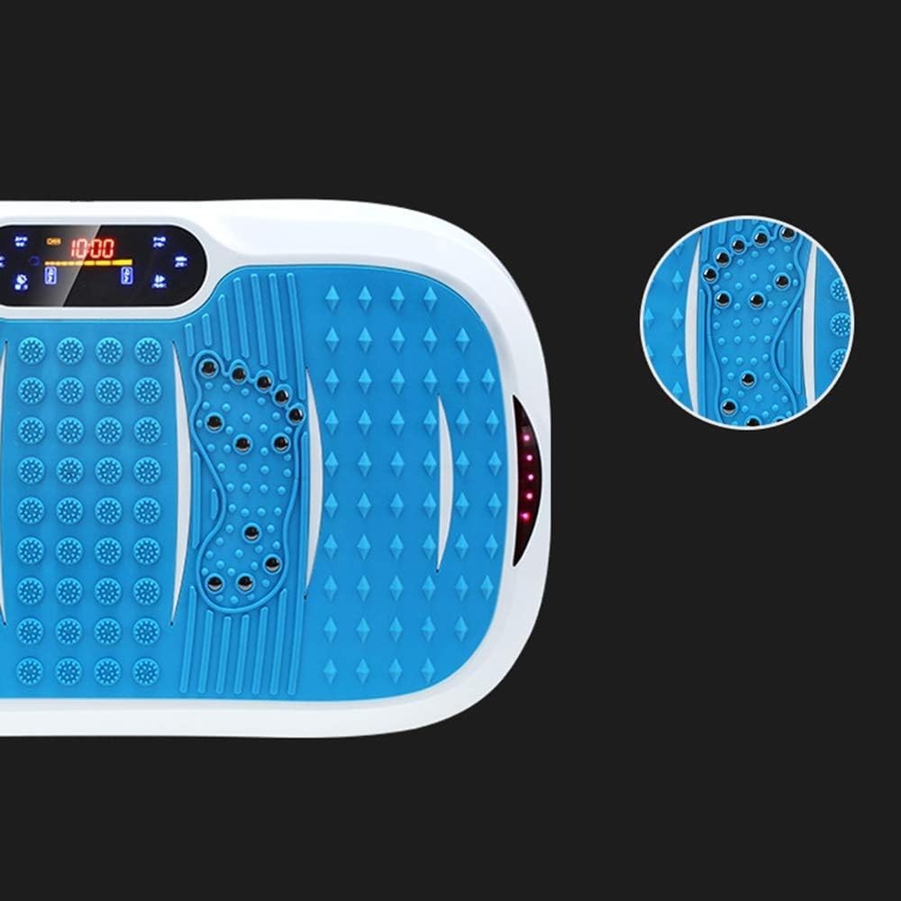 Ultra Slim Vibration Fitness Platform Bluetooth Remote Quiet Home