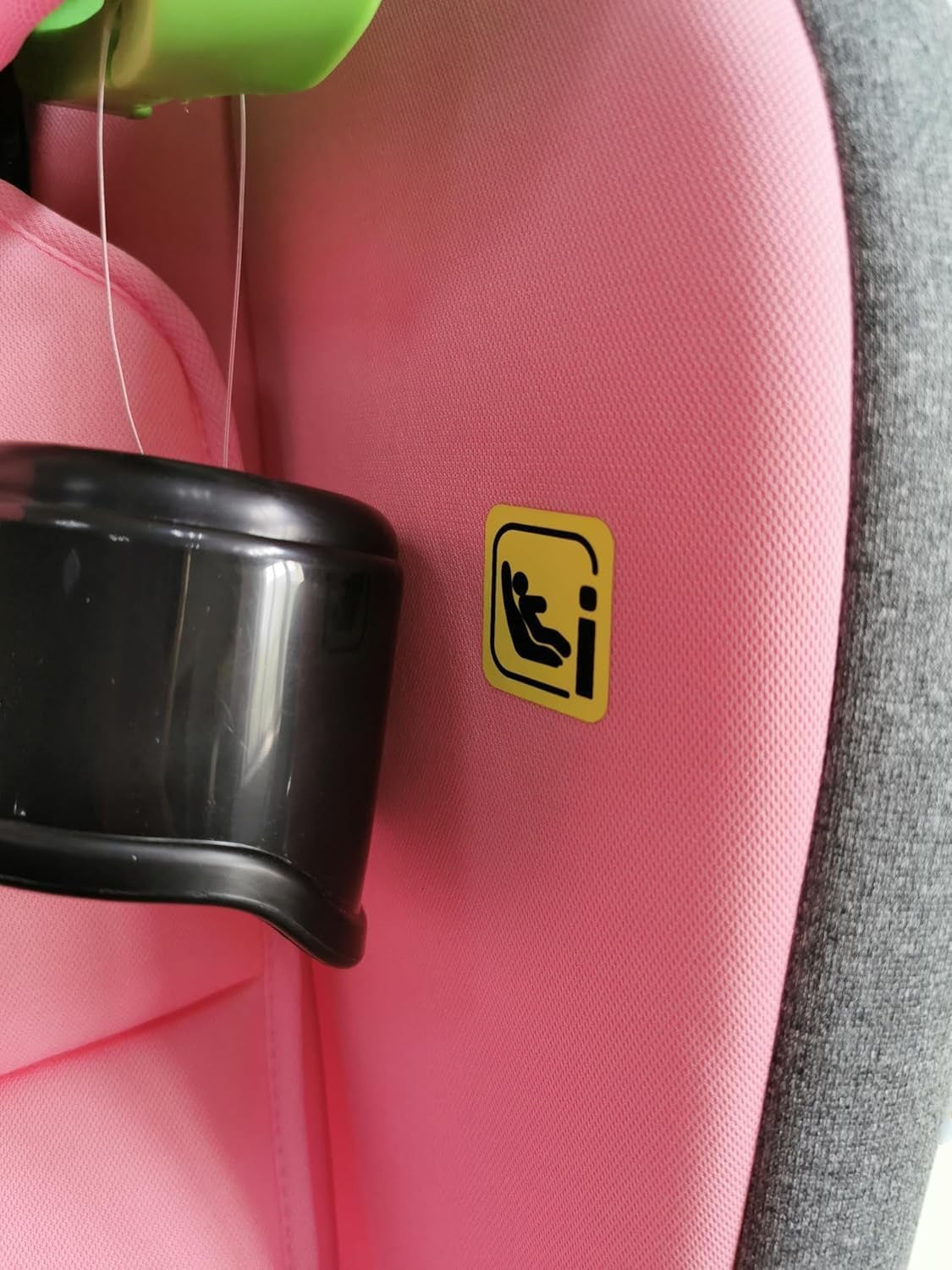 i-Size Highback Booster Car Seat 100–150cm ISOFIX Side Cup Holder