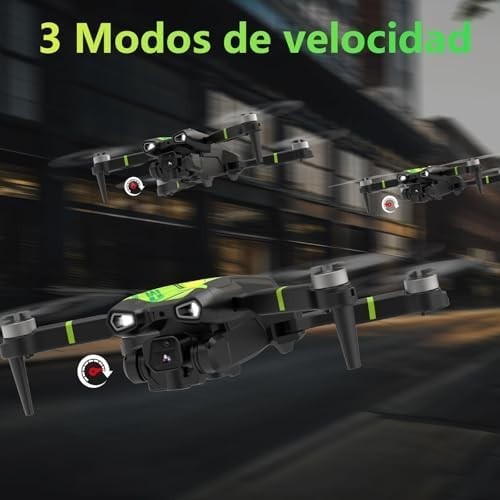 4K HD Foldable Drone w/ Brushless Motor 3 Speed Modes Optical Flow 3D Flip