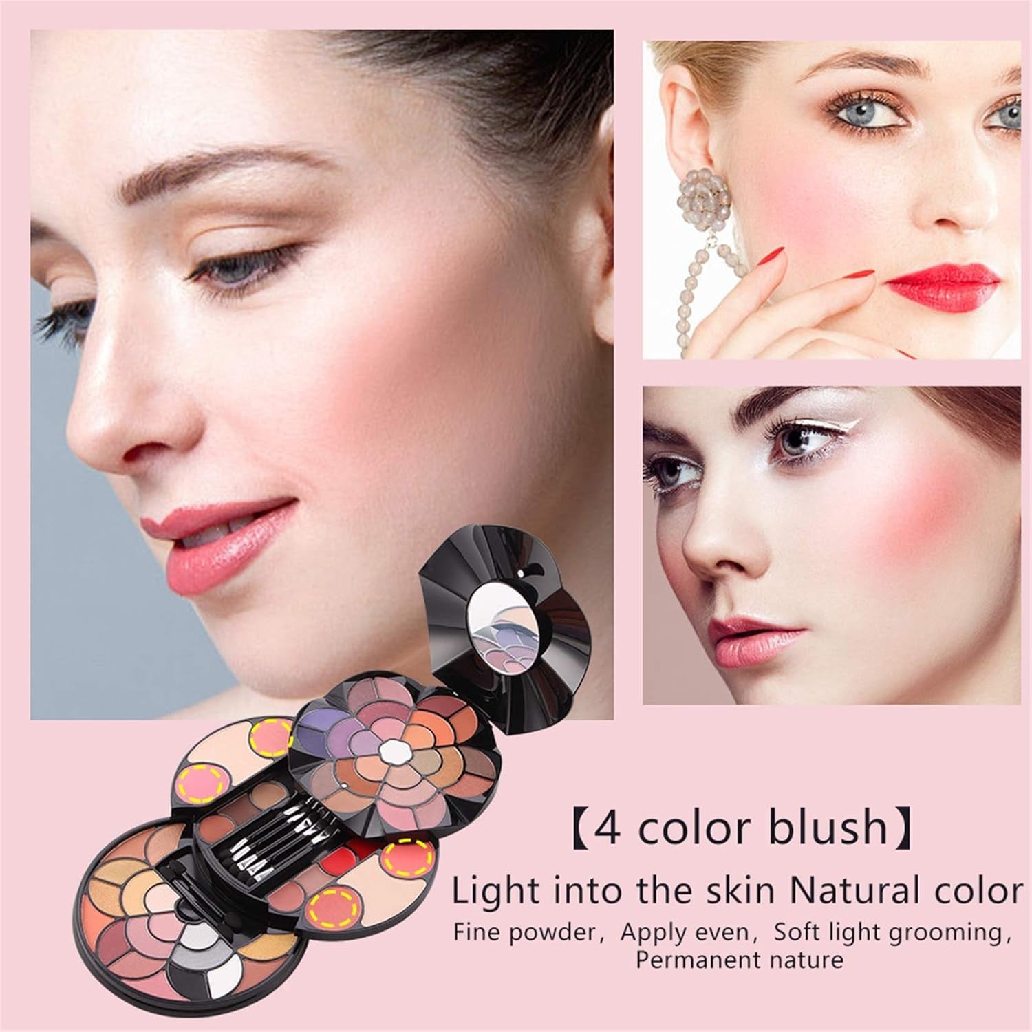 All In One Makeup Set Full Kit Palette Lipstick