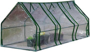 PVC Tunnel Greenhouse Plant Cover 1.8m Grow Tent for Herbs Vegetables Flowers