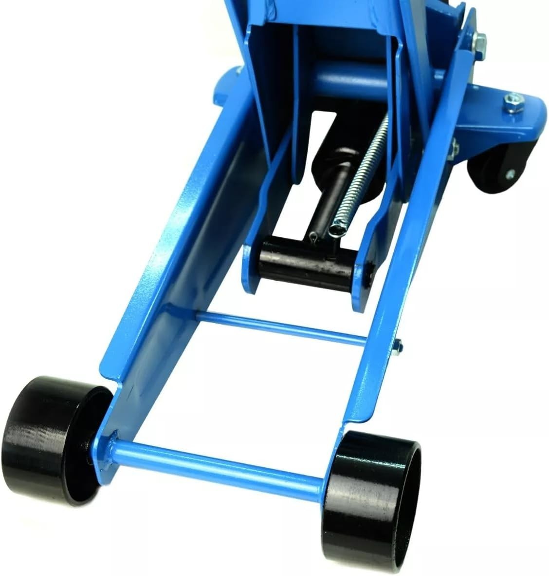 3 Ton Heavy Duty Trolley Jack Hydraulic Car Van Caravan Lift 135–460mm Blue
