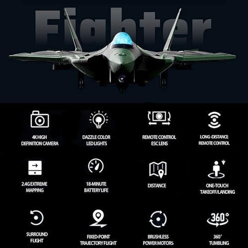 Yellow 4K RC Drone Quadcopter Kids Beginner 54min Flight Camera
