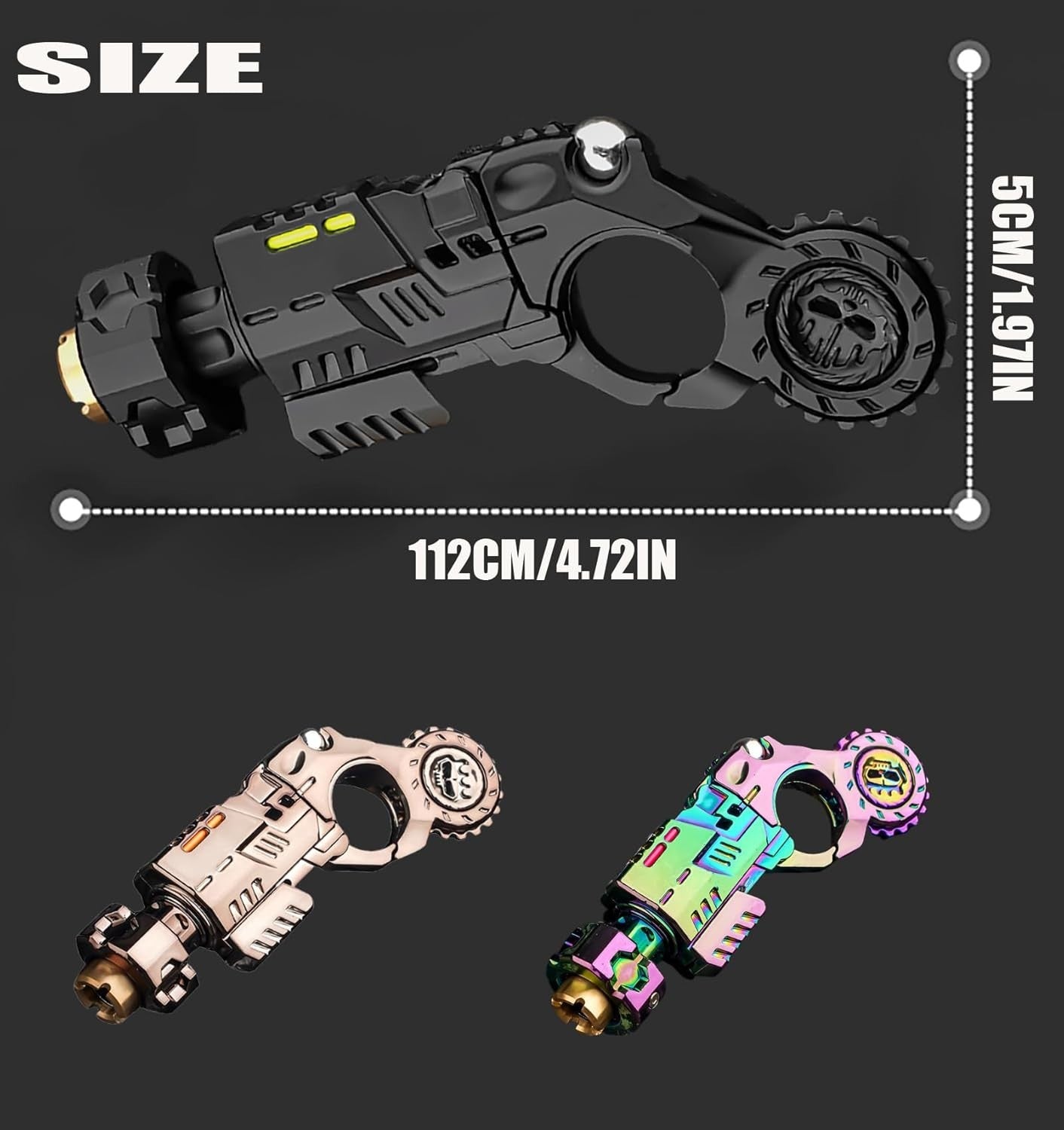 Colorful Metal Fidget Spinner EDC Stress Relief Handheld Toy