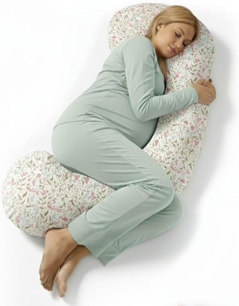 Cooling Body Pillow for Side Sleepers Full Length Back Hip Leg Support