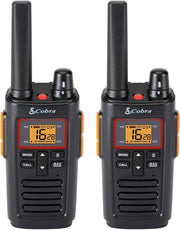 Rechargeable Walkie Talkies 2-Pack, 16 Channels, 8km Range, IPX2
