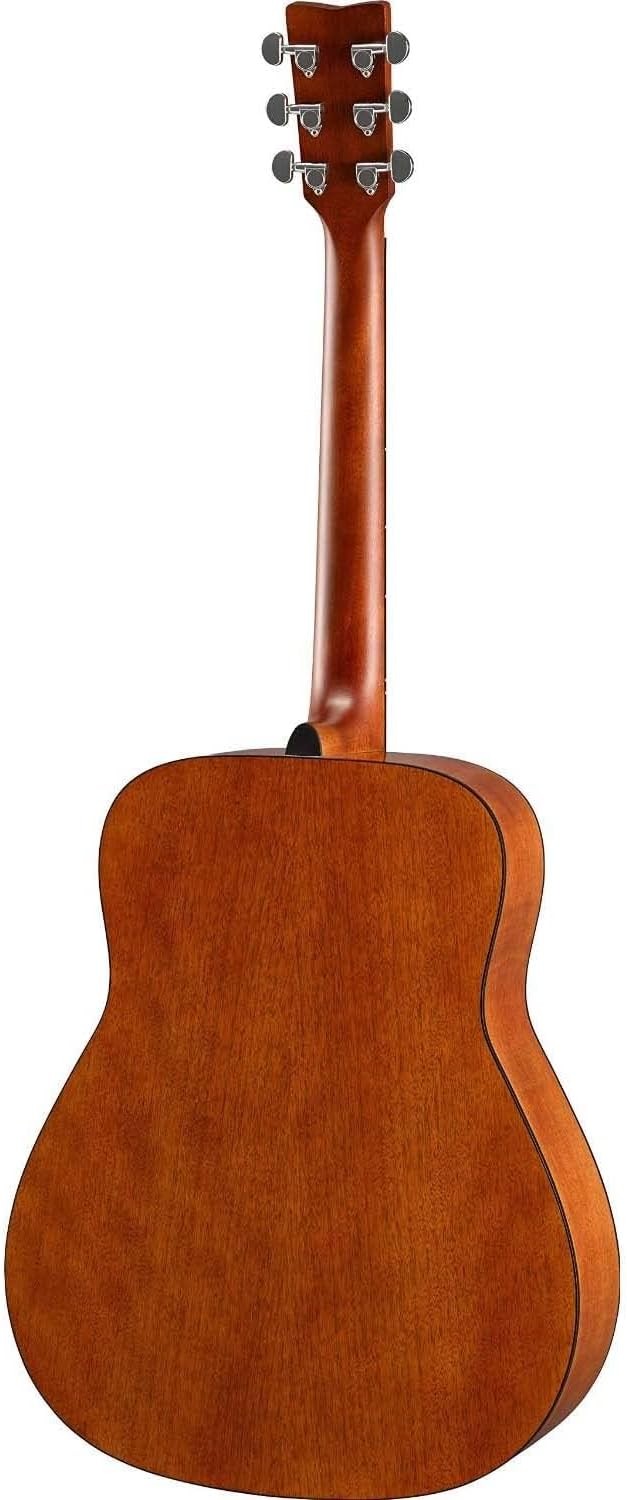 Full Size Acoustic Guitar Solid Spruce Top Natural