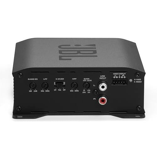 800W 2-Channel Class-D Car Amplifier GT80021 Compact 12V