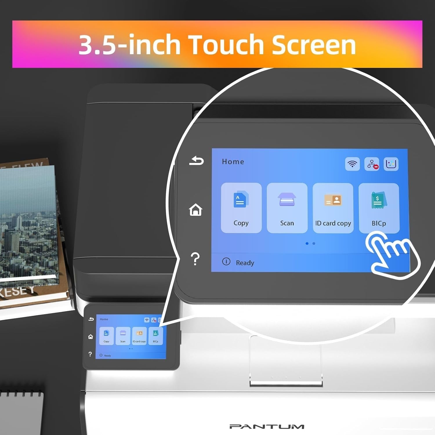 White Colour Laser Printer A4 20ppm Duplex Wireless Office Home